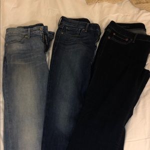 Lucky Brand Jeans: light, medium , and dark
